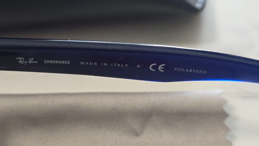 【美品】Ray-Ban Chromance RB3566-CH 偏光サングラス