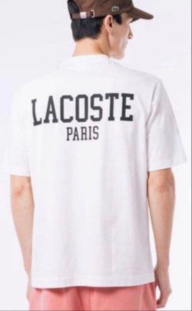 LACOSTE ラコステ バックプリントベーシックTシャツ