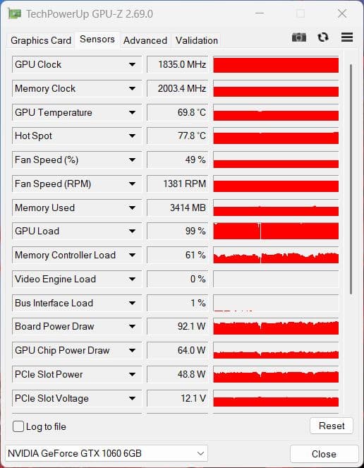 【動作確認済み】palit GTX1060 6GB