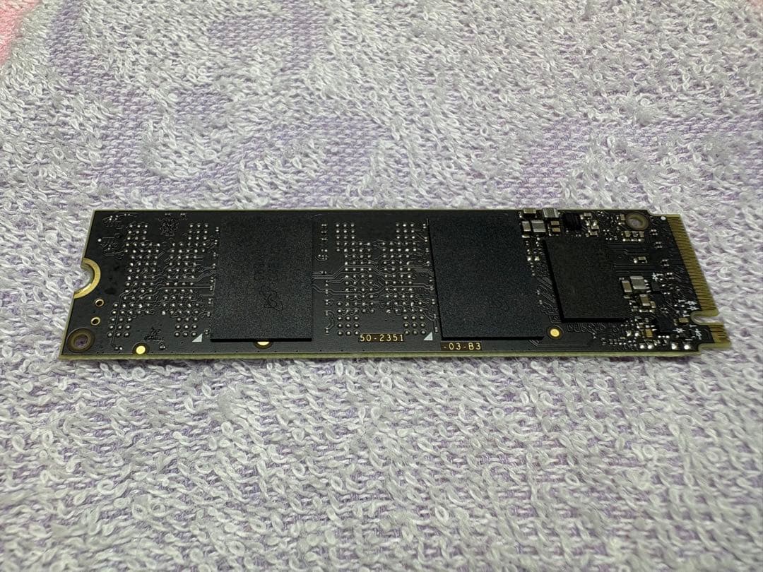 Crucial P2 M.2 NVMe SSD 500GB 動作確認済