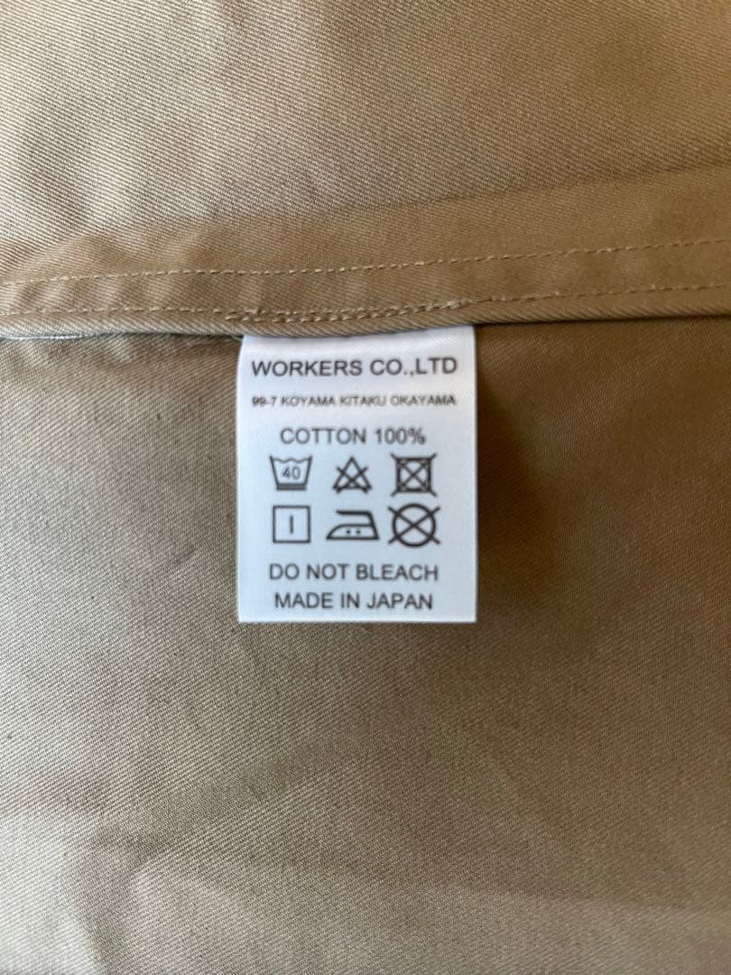 ワーカーズ　WORKERS＆co シングルトレンチコート