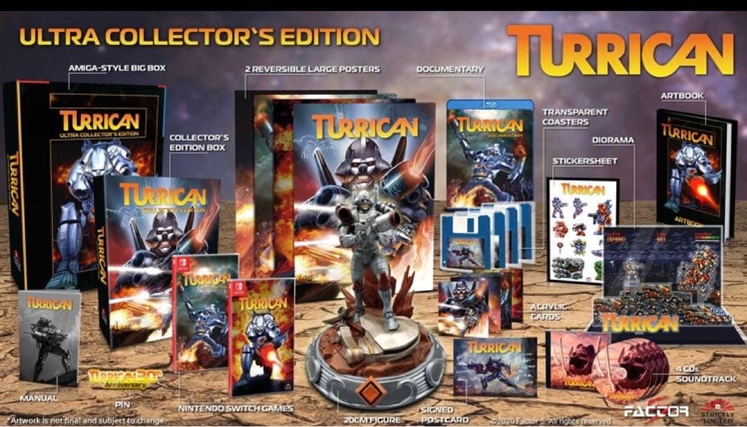 新品　Turrican Ultra Collector's Edition