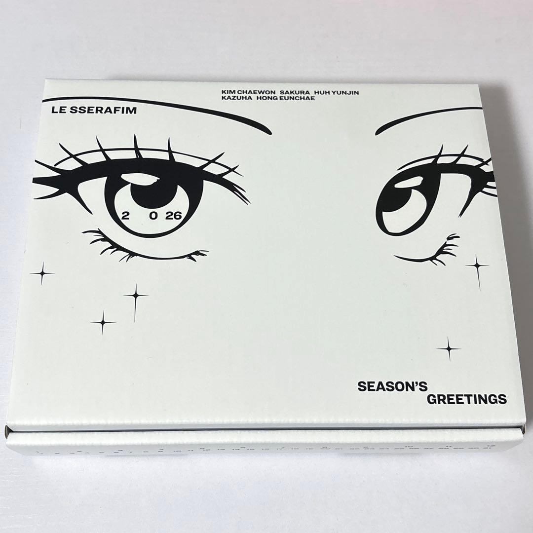 LE SSERAFIM 2026 SEASON’S GREETINGS 特典付き
