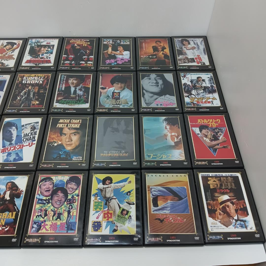 8m3321b2pwジャッキーチェーン DVD 66本 まとめディアゴスティーニ