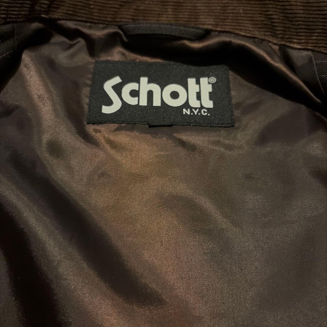 Schott ストライプワークジャケット