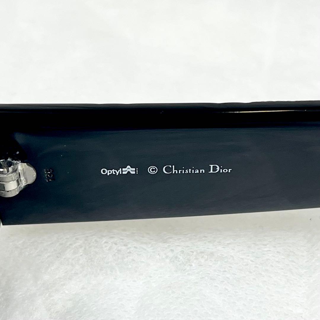 【美品】クリスチャンディオール CD2006 黒 サングラス ブラック CDロゴ