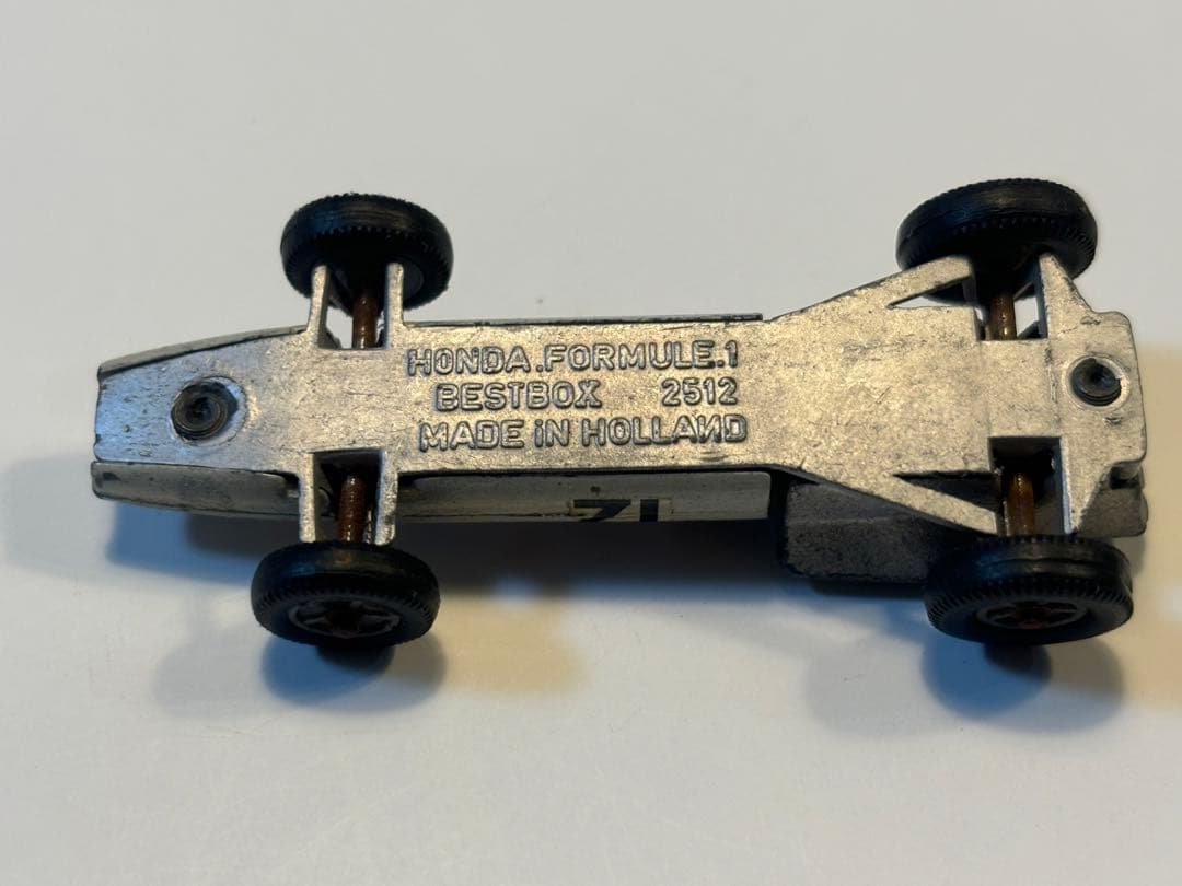 ミニカー HONDA F1 BESTBOX 2512 MADE IN HOLLAND