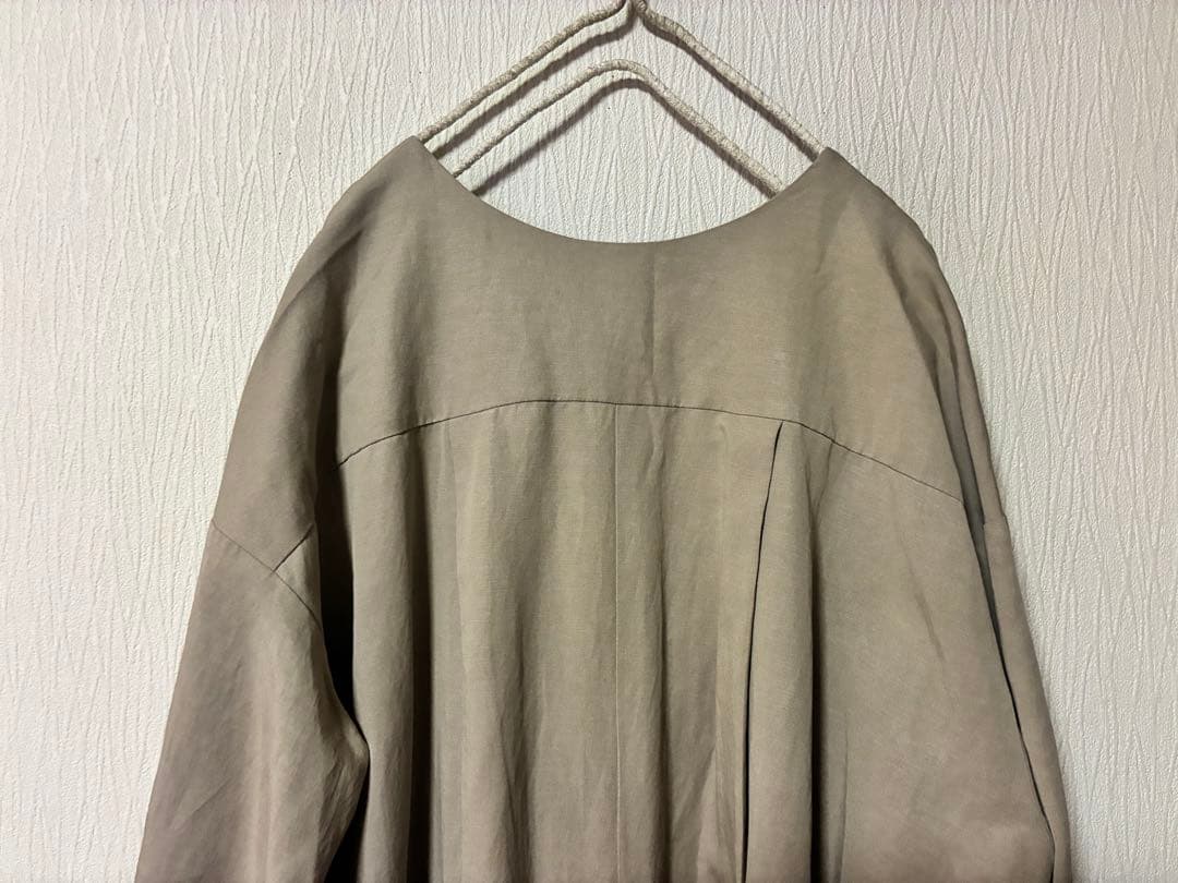 北欧暮らしの道具店　香菜子さんとつくったアトリエコート　ノーカラーコート