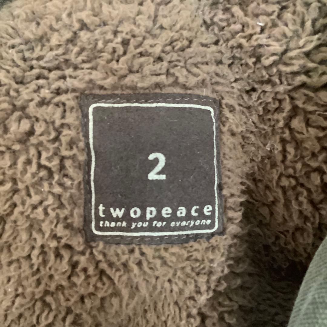 twopeace ツーピース 長袖 モッズコート アウトドア