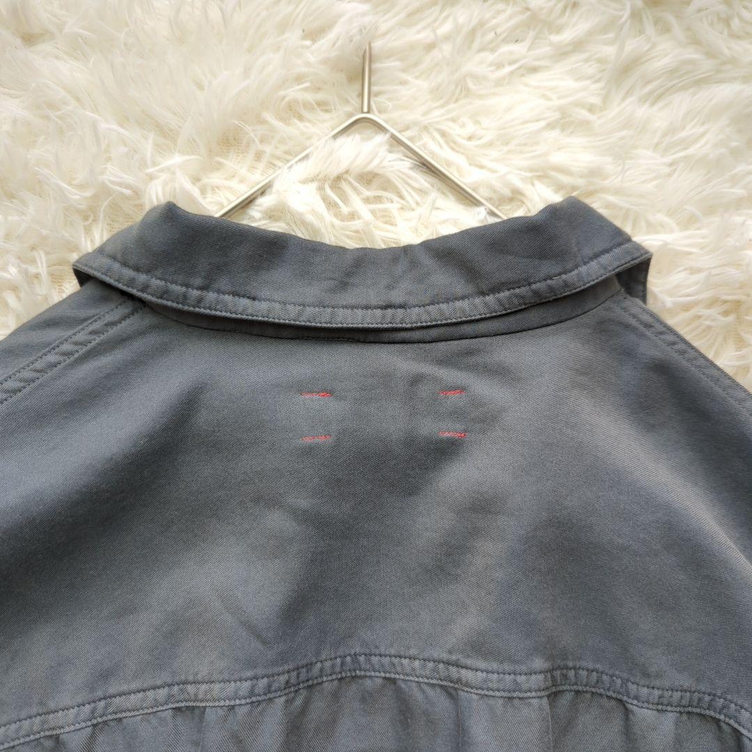 美品✨️unfil アンフィル シルク＆コットンツイル ミリタリージャケット