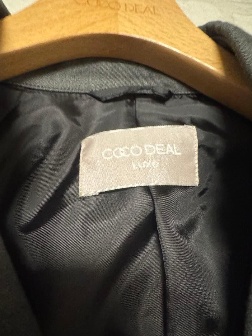 COCODEAL luxe ココディール ショートトレンチコート