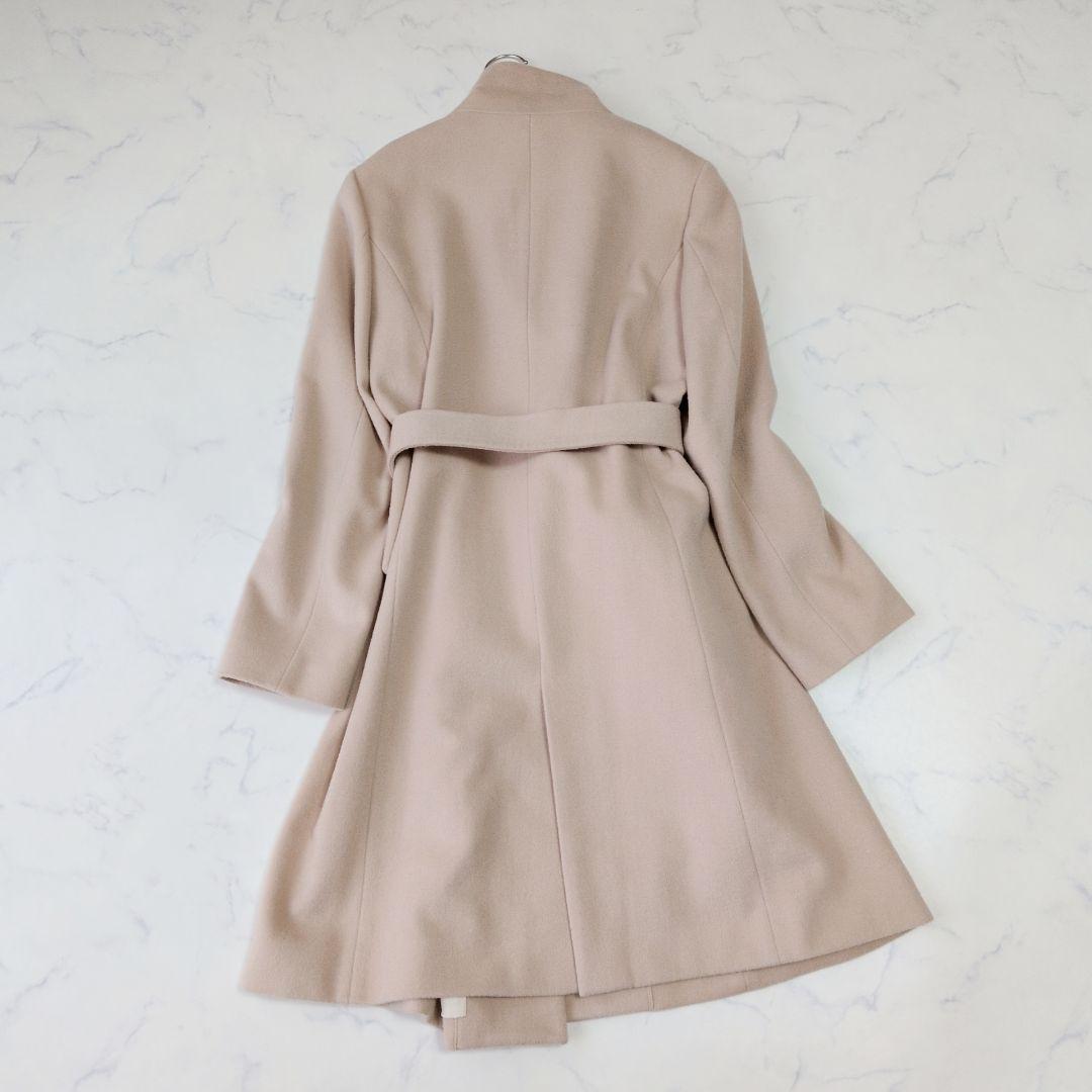 美品✨️INDIVI インディヴィ ロングコート カシミヤ 大きいサイズ 42