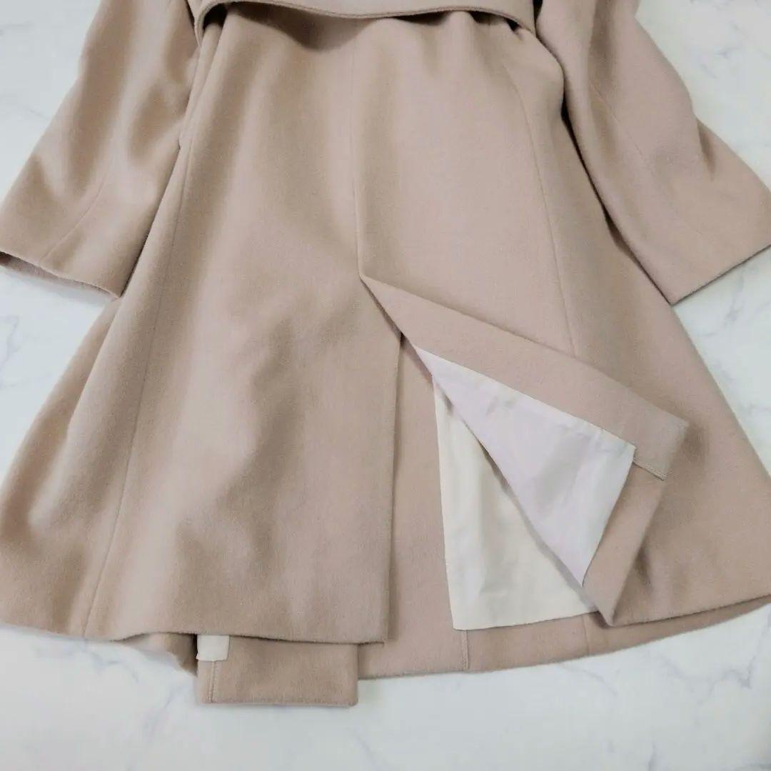 美品✨️INDIVI インディヴィ ロングコート カシミヤ 大きいサイズ 42