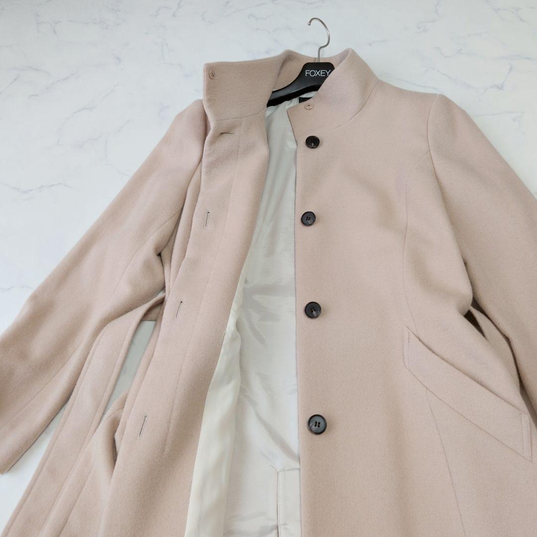 美品✨️INDIVI インディヴィ ロングコート カシミヤ 大きいサイズ 42