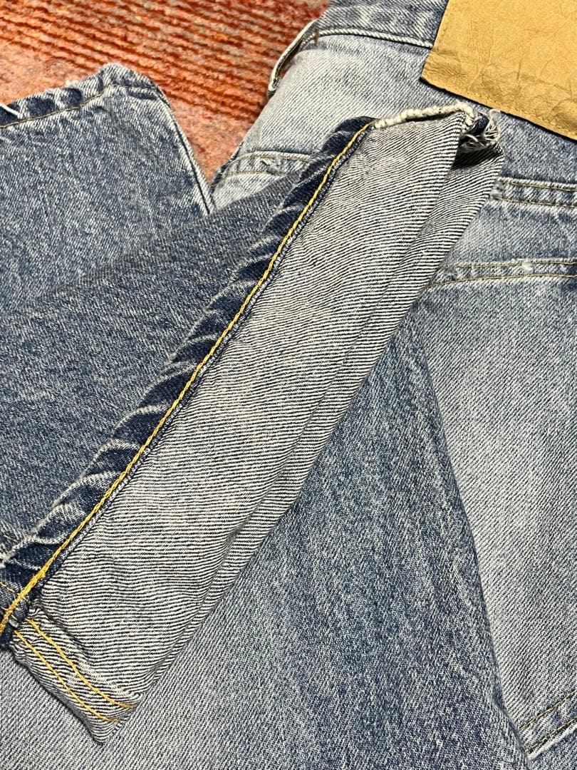 【ok.soon】original wide denim サイズ２