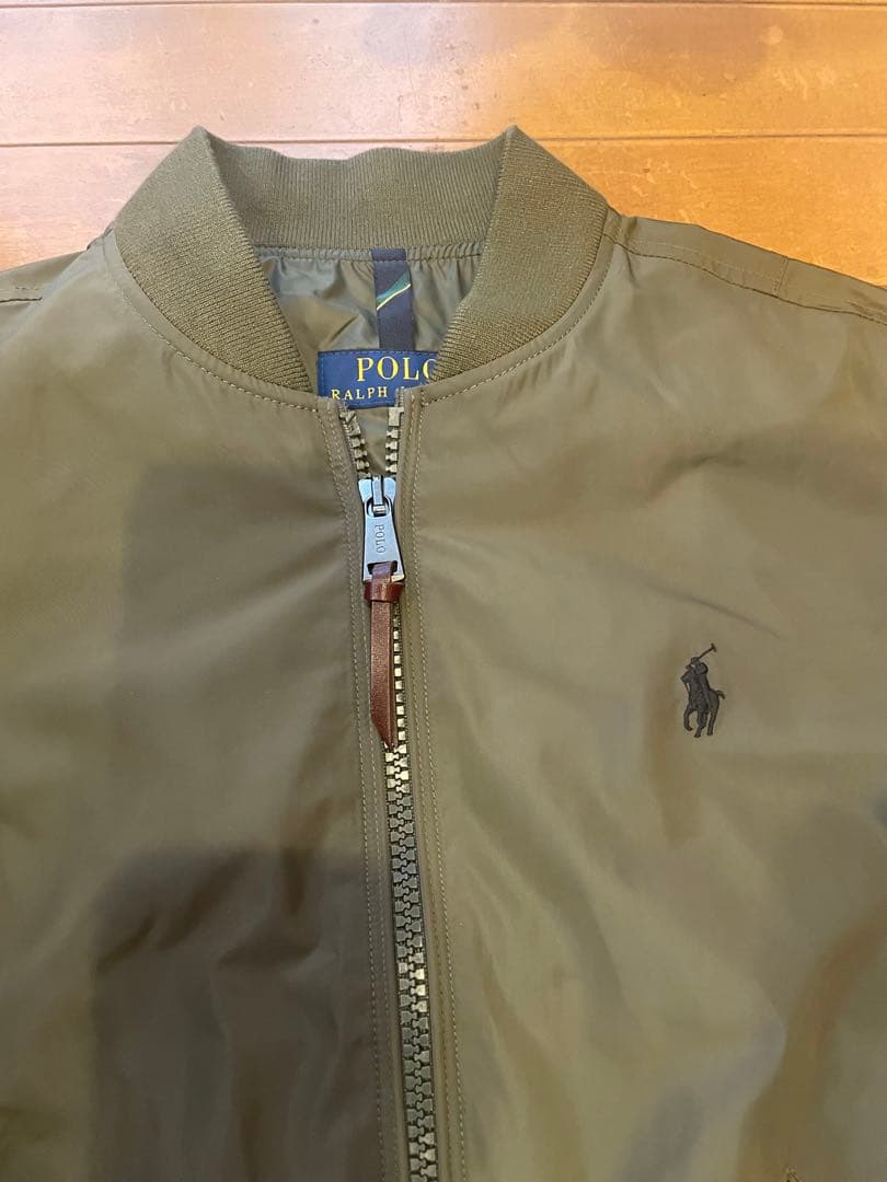 Polo Ralph Lauren ボンバージャケット オリーブグリーンS