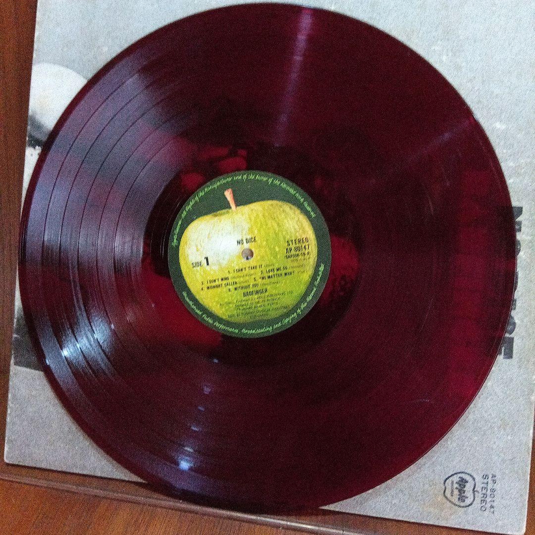 値下げしました。LP レア赤盤　バッドフィンガー No Dice 　 BC