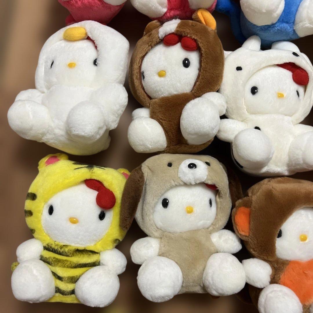 ⚠️最終値下げ⭐︎超お得超激レア干支ハローキティ ぬいぐるみ 12体セット