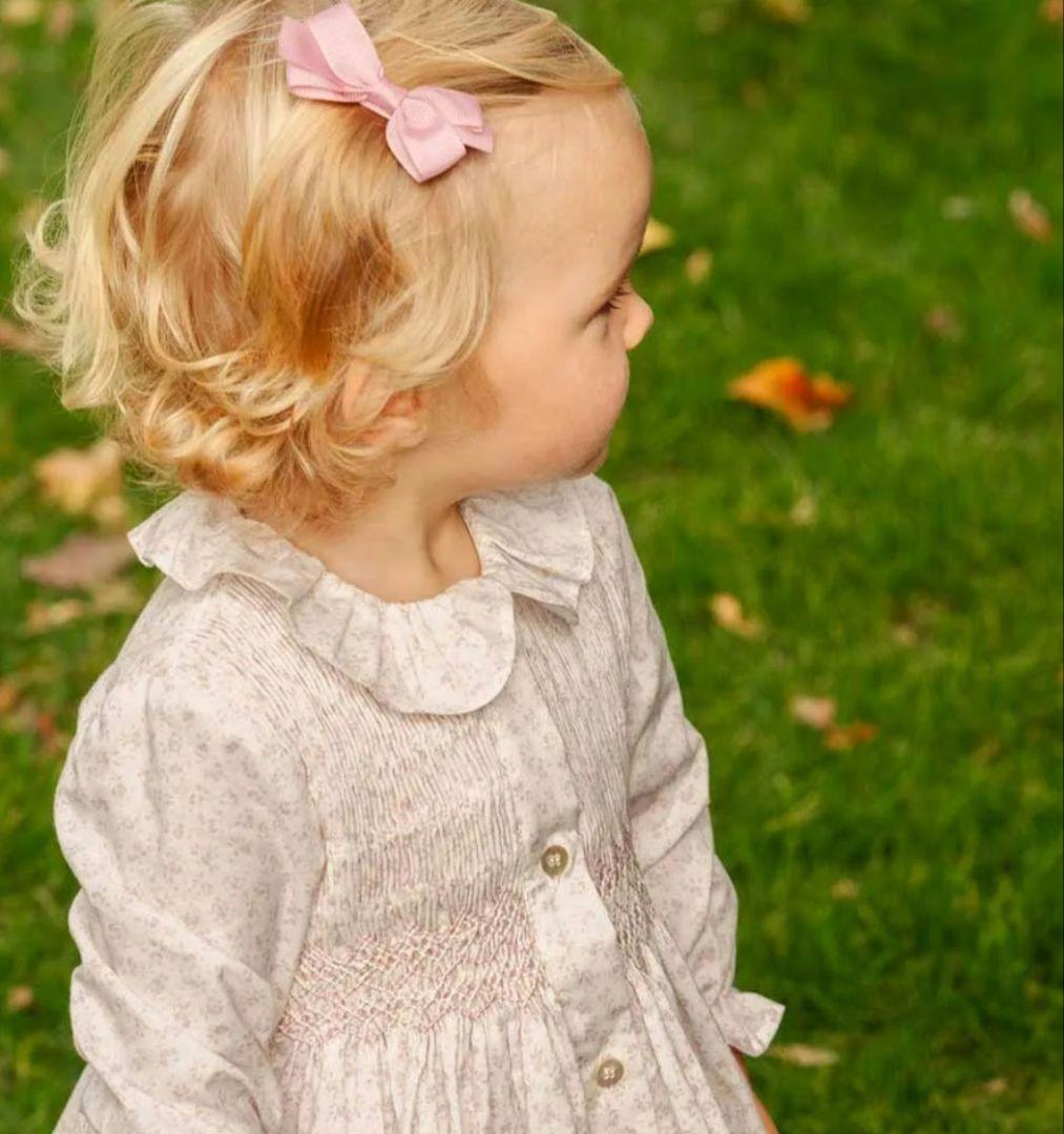 Amaia Kids アマイアキッズ スモッキング刺繍セットアップ