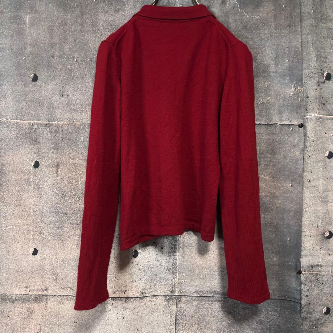 BURBERRY LONDON knit polo sweater ポロニット
