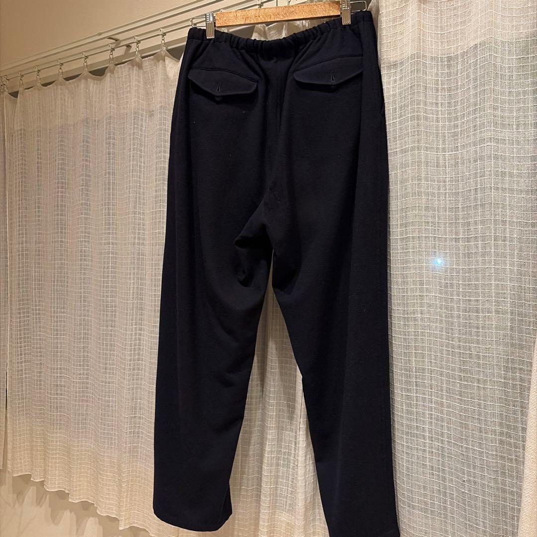 comoli 22AW リファインウールジャケット/パンツ ネイビー　美品　2