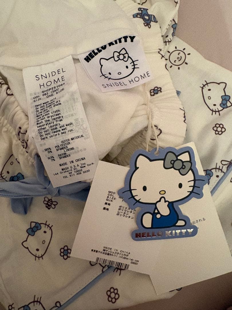SNIDEL 【HELLO KITTY】ルームウェア2点セット