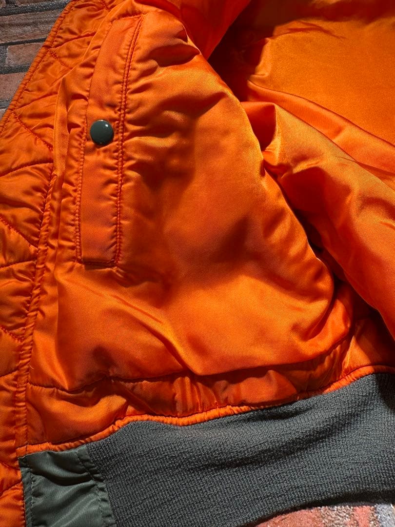 実物 ALPHA INDUSTRIES 70s USAF MA-1 M