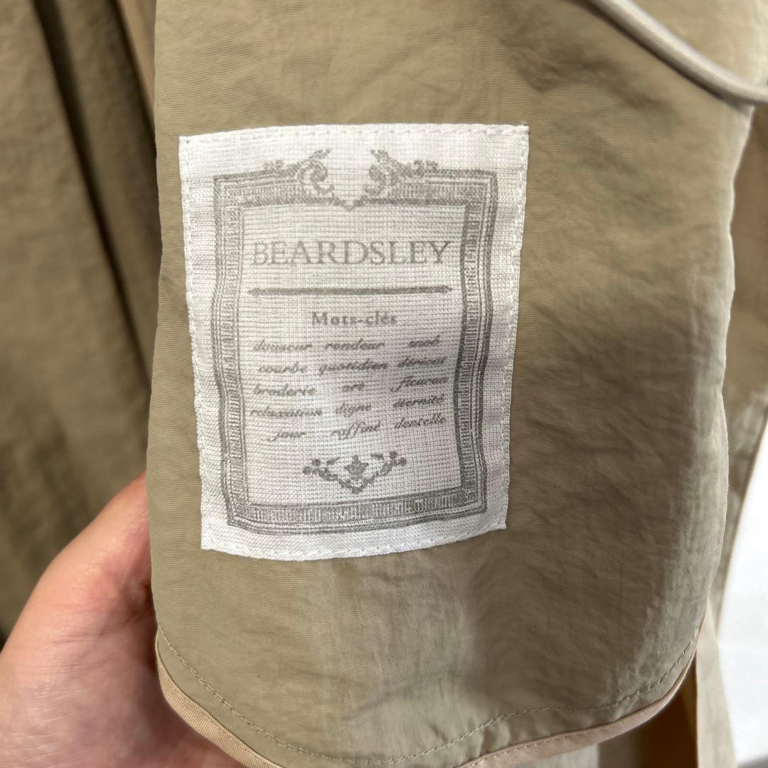 BEARDSLEY バルーン袖フレアーコート　ビアズリー