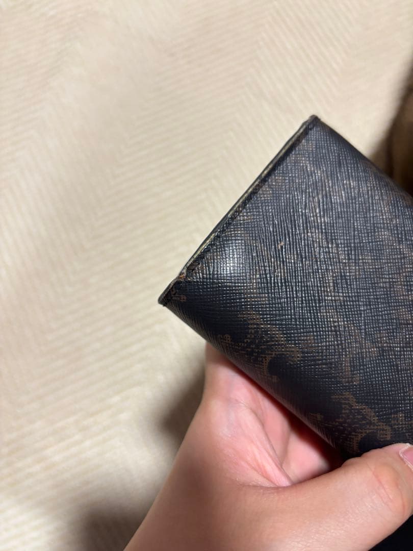 CELINE スモール フラップウォレット トリオンフ　箱あり