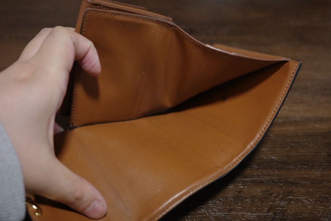 CELINE スモール フラップウォレット トリオンフ　箱あり