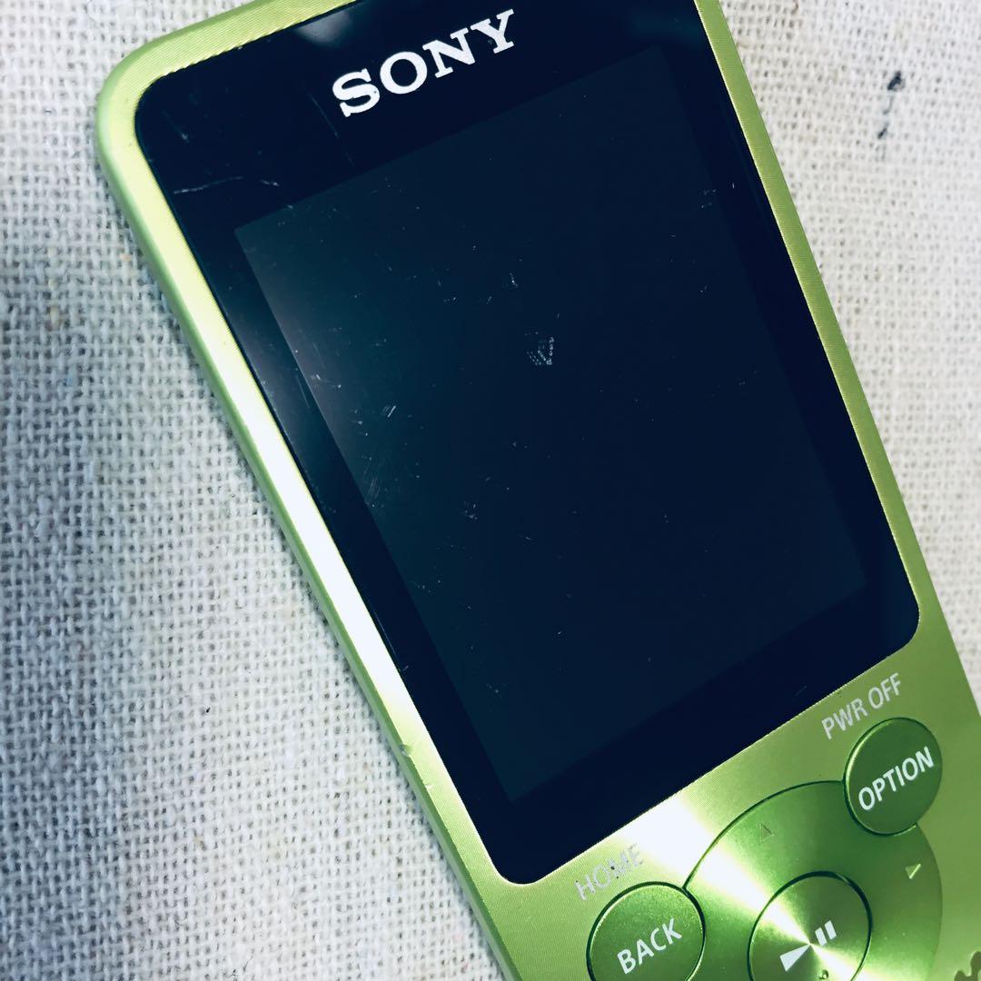 美品 SONY ウォークマン NW-S15 16GB グリーン