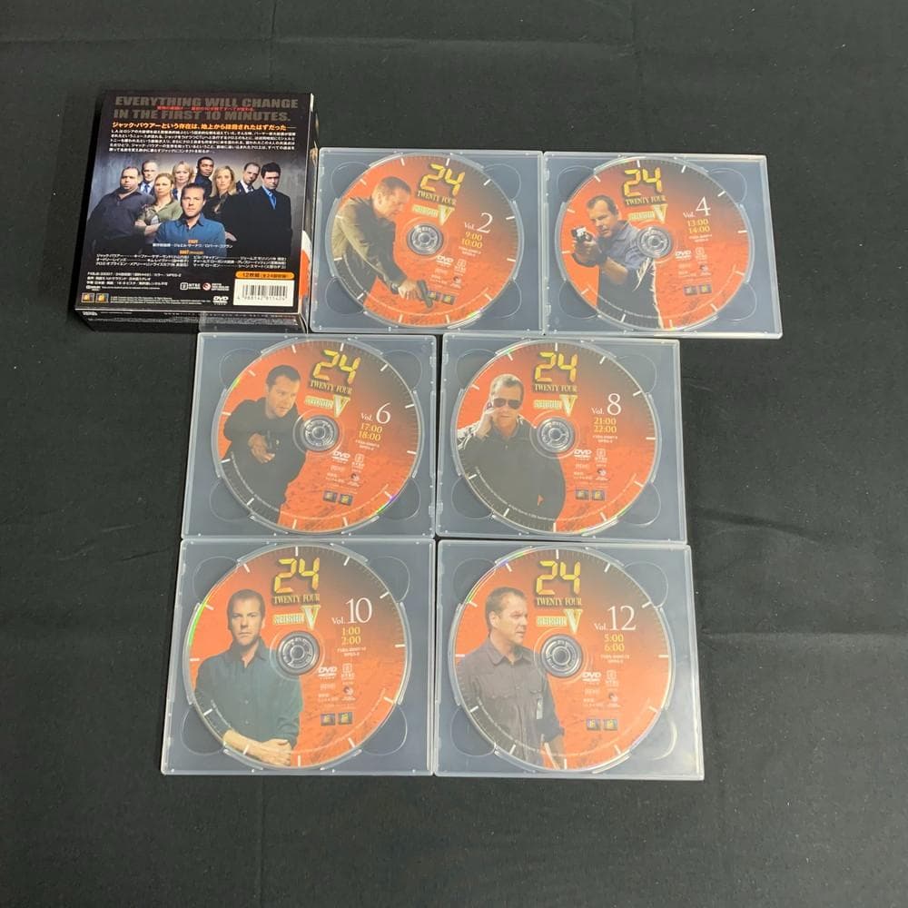 ◆24-TWENTY FOUR10周年記念コンプリートDVD-BOX　02091