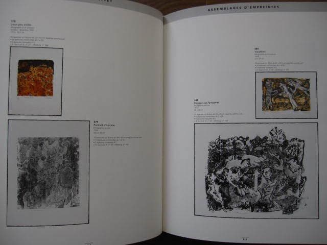 Jean Dubuffet　ジャン・デュビュッフェ　カタログ レゾネ