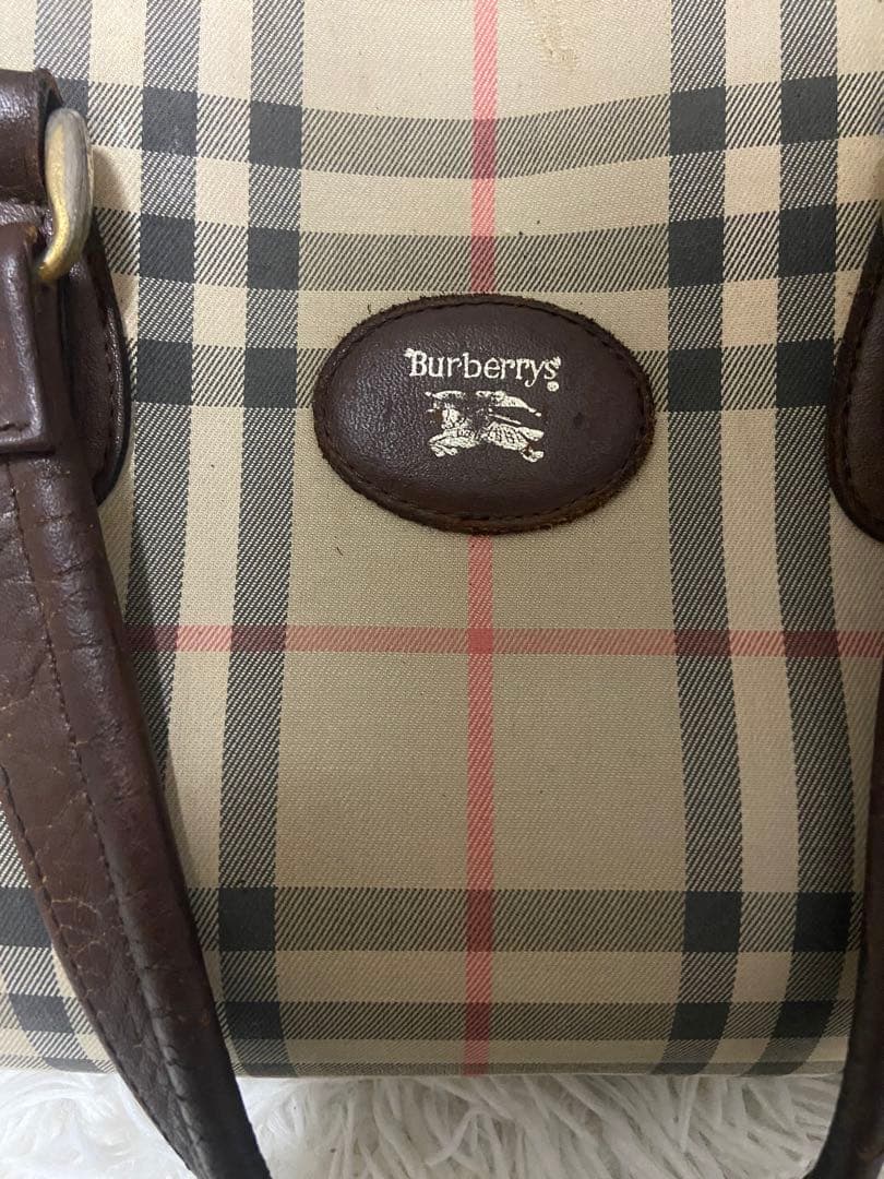 Burberrys バーバリー　ミニボストンバッグ