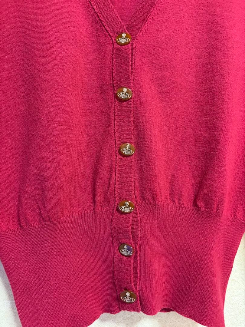 Vivienne Westwood RED LABEL ピンク系カーディガン