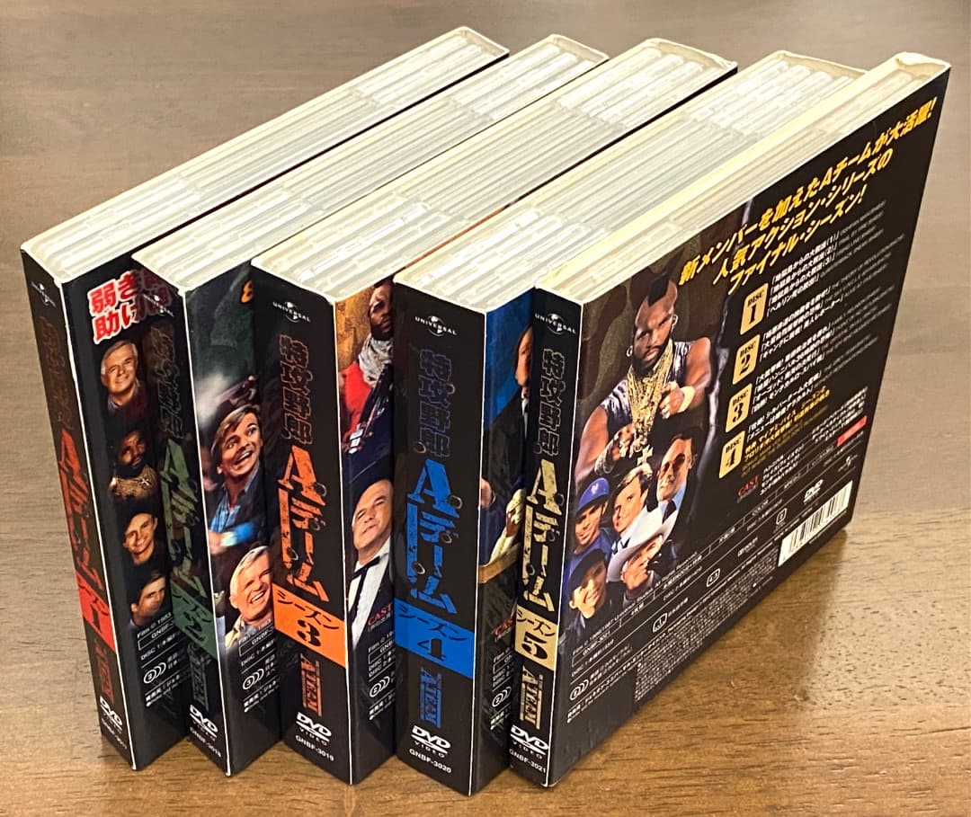 よ*し様 全巻セット 特攻野郎Aチーム DVD セル版 シーズン 1〜5 バラ売