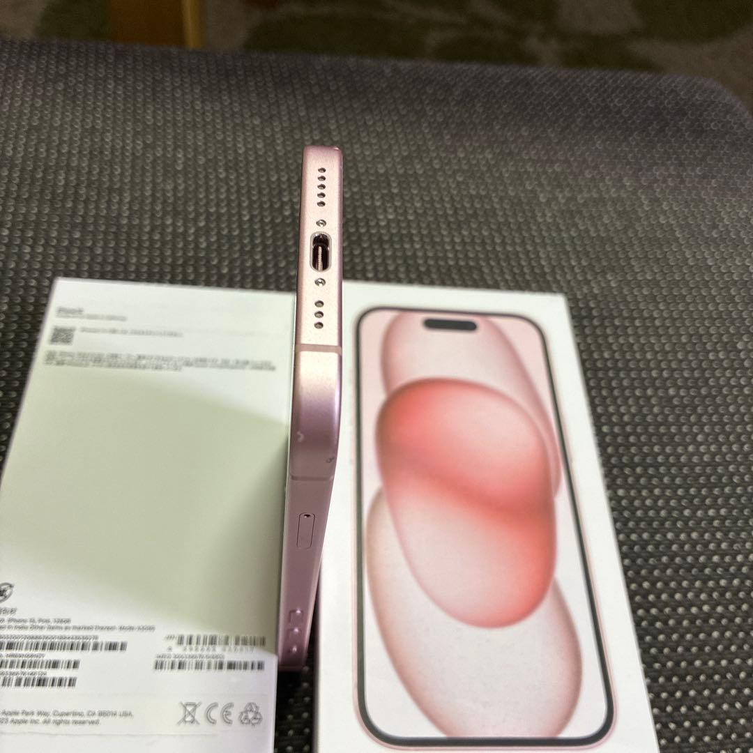 Apple iPhone 15 128GB ピンク