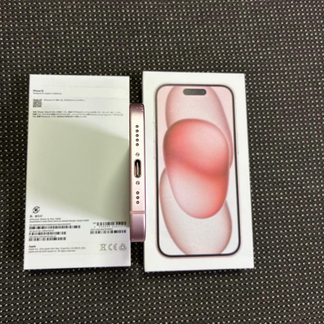 Apple iPhone 15 128GB ピンク