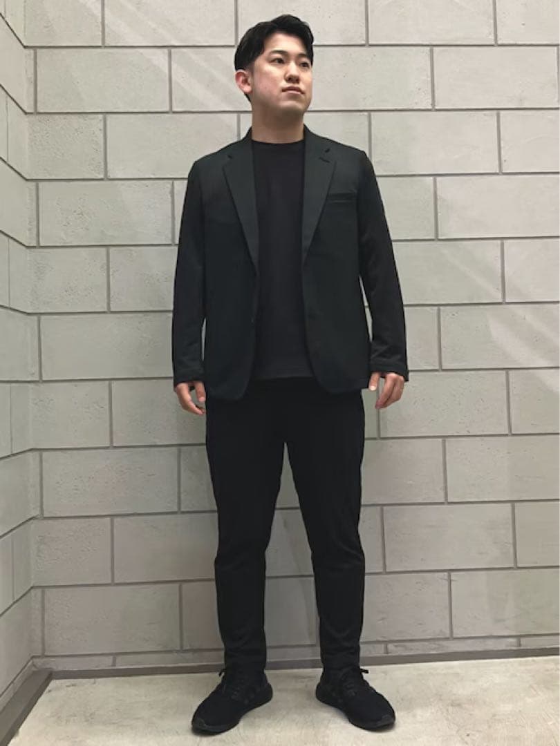 adidas テーラードジャケット パンツ スーツ 上下 セットアップ XL O
