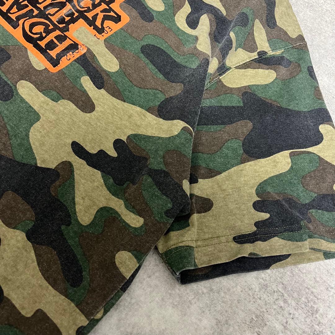 トップス black eye patch OG LABEL SAFETY CAMO TEE