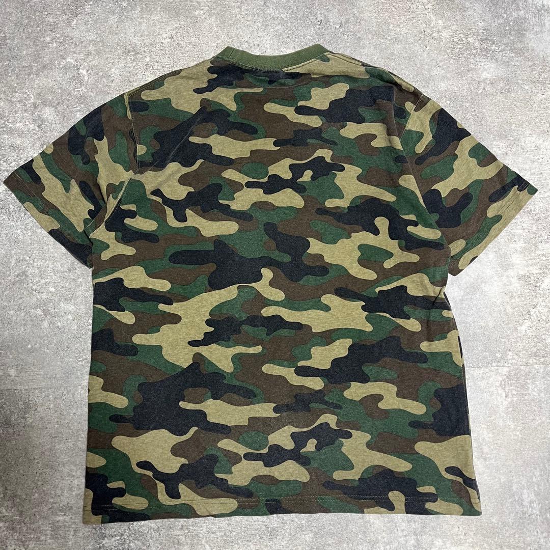 トップス black eye patch OG LABEL SAFETY CAMO TEE