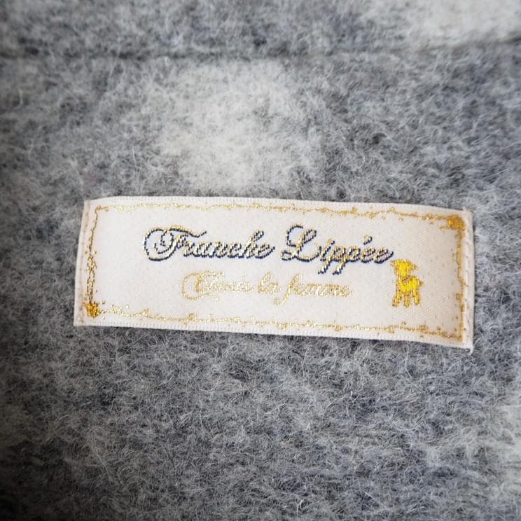 未使用 franche lippee フランシュリッペ ドット柄 ロングコート