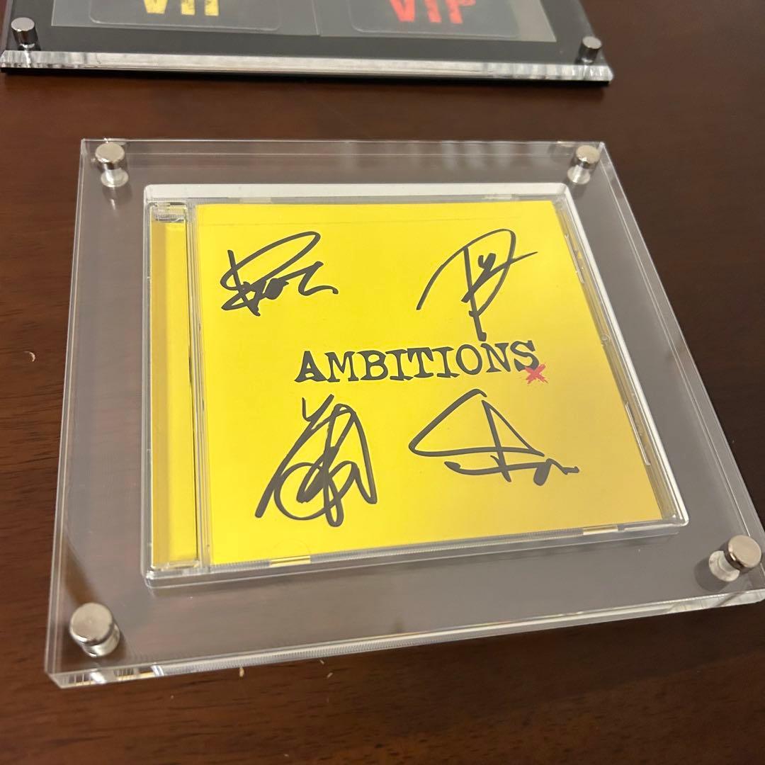 【超美品ケース付】ONE OK ROCK 直筆サイン入り　ambitions