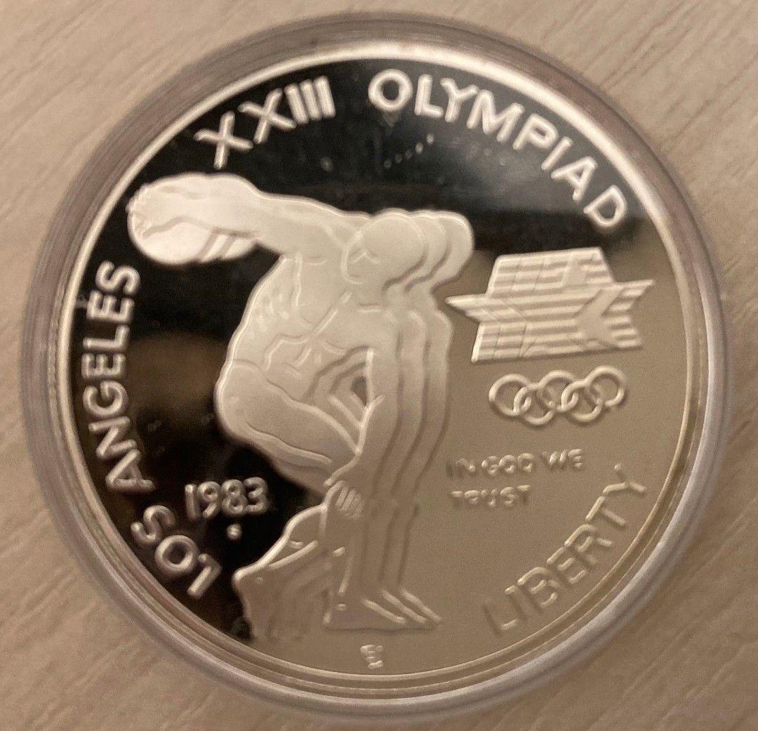 1983年 ロサンゼルスオリンピック大会 記念銀貨