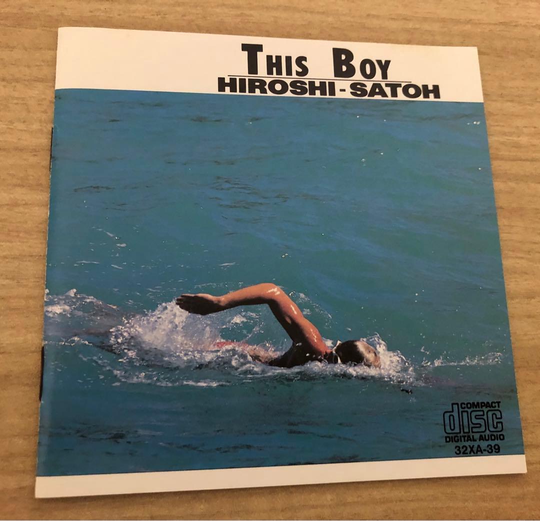 CD 佐藤博　THIS BOY