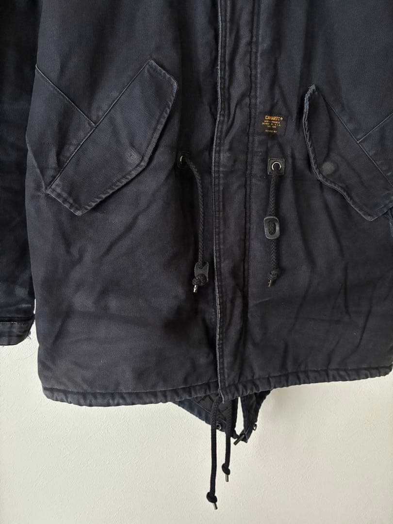 Carhartt WIP Clash Parka モッズコート　スミ黒　フェード