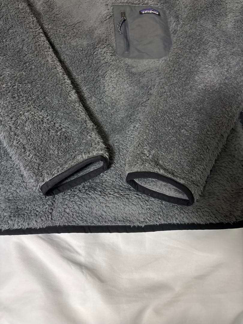 patagonia グレー フリースジャケット サイズL ロスガトスクルー