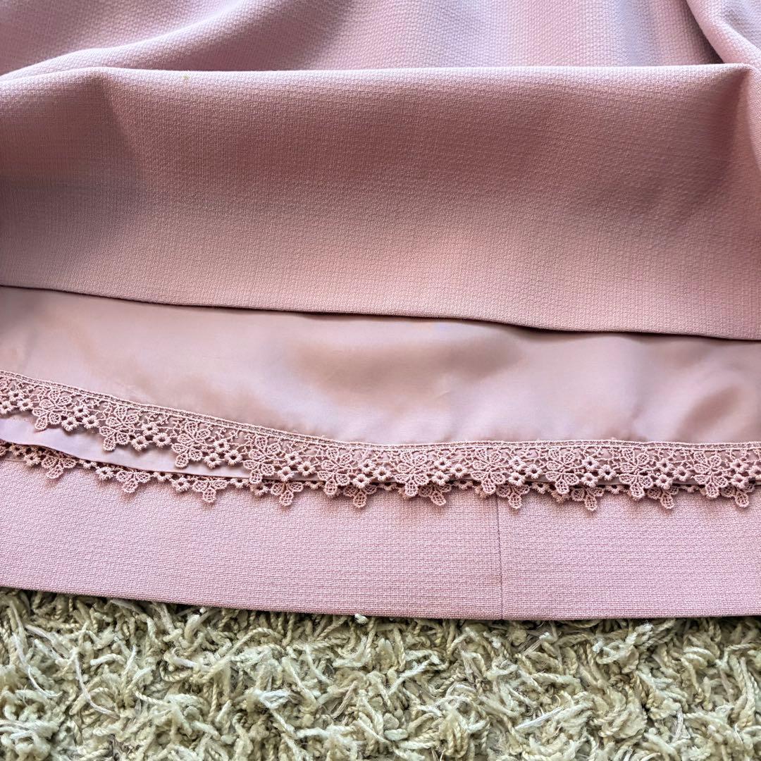 ハム@プロフ必読　フォクシー　FOXEY ノースリーブ　膝丈ワンピース