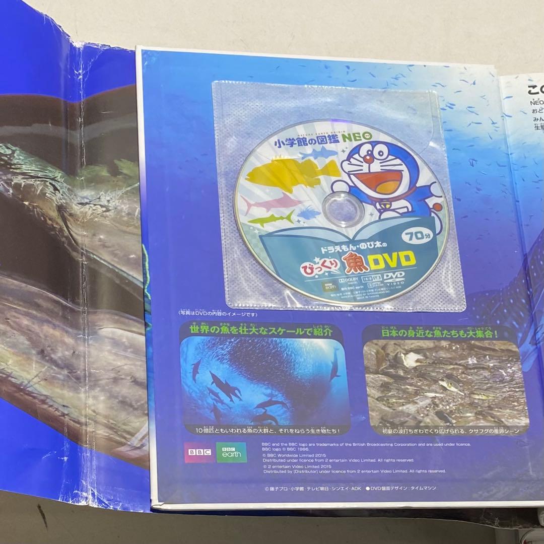【5冊セット・DVD付】小学館の図鑑 NEO 動物+魚+恐竜+花+ 科学の実験