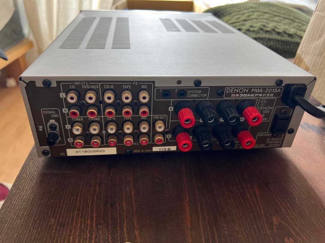 DENON PMA-201SA デノン　プリメインアンプ　オーディオ機器